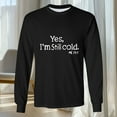 thumbnail image 4 of LEKWK T-Shirts for Man Regular Fit Long Sleeve Tshirts Shirts Long Sleeve Tee Shirts Funny Quote Print Lightweight Soft Sweatshirts Casual, 4 of 4
