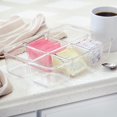 thumbnail image 3 of Hltysip Linus Plastic Divided Packet Organizer  Holder for Condiments  Sugar    Pepper  Sweeteners  Tea Bags  Spices, 3 of 7