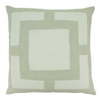 Saro Lifestyle Geometric Poly Filled Throw Pillow