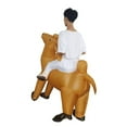thumbnail image 4 of Inflatable Ride-On Camel Costume - Fun Inflatable Outfit for Parties & Role-Play, Adult (4.9–6.2 ft) Inflatable Party Cosplay Costume, 4 of 6