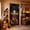 B, variant on QuanTara Halloween Door Cover Door Curtain 70.87x35.43 in Polyester Halloween Door And Wall Decoration Festival Party Decor For Indoor Outdoor Home