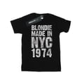 thumbnail image 2 of Blondie Womens Punk NYC Cotton Boyfriend T-Shirt, 2 of 3