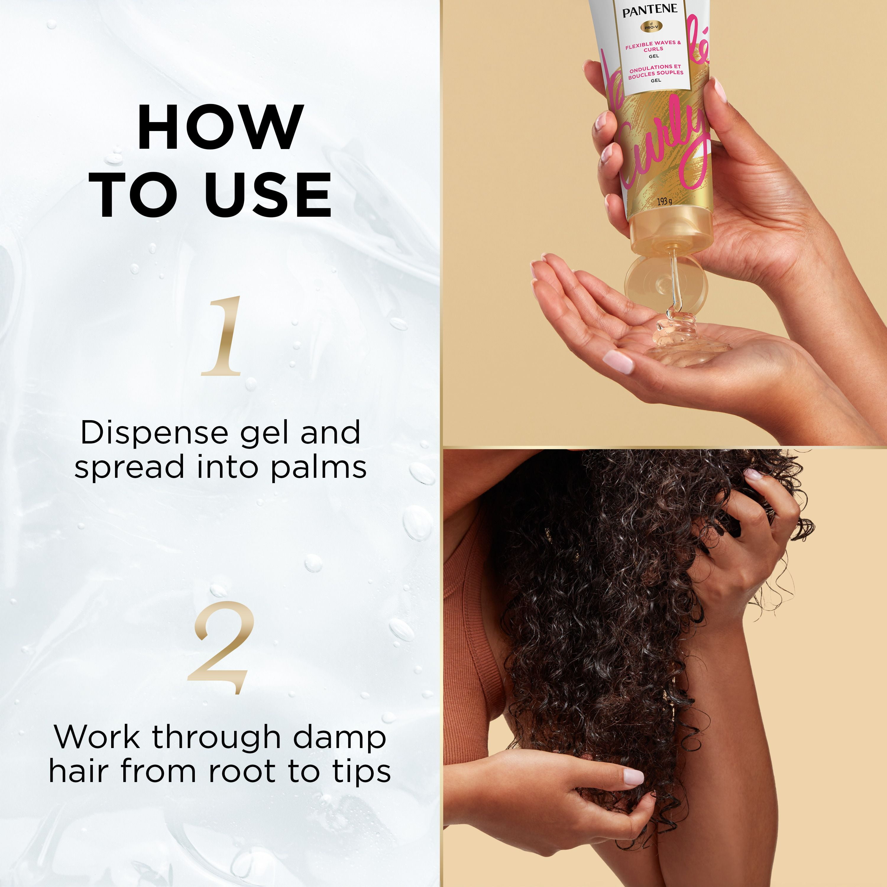 PANTENE Pro-V Flexible Waves & Curls Gel, 193g