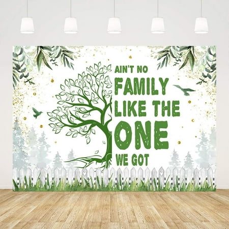 Image of Family Reunion Backdrop 7x5ft Family Tree Leaves Welcome to Our Family Members Photography Background
