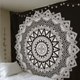 thumbnail image 2 of Funcee Bohemian Mandala Tapestry Hippie Wall Hanging Tapestry Bedspread Dorm Decor, 2 of 2