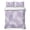 Lilac, variant on 3 Pieces Queen Quilt Set,Grey Palm Leaves Monstera Leaf Soft Bedding Sets with 1 Quilt & 2 Pillow Shams,Vintage Tropical Leaves Summer Bedspread Lightweight Coverlet Comforter for All Season