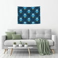 thumbnail image 5 of Kdxio Blue Owl Wall Hanging Tapestries Banner For Bedroom College Dorm Home Living Room Party Decor 29X37 In, 5 of 8