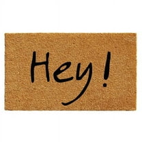 Calloway Mills Hey Natural/Black Outdoor Doormat 17" x 29"