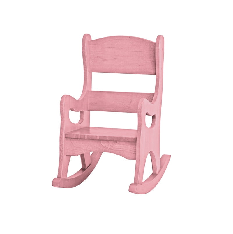 pink rocking chair for child