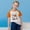 Orange, variant on SGFCWSX Girls Short Sleeve Raglan T-Shirt, Kids Regular Fit Print Tees Crew Neck Casual Summer Tops Purple Size 5-6 Years