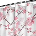 thumbnail image 3 of Pioneer Flower Floral Print Pattern Shower Curtain 72"x72" ,Bathroom Decorative Shower Curtains Set with 12 Hooks,Modern Waterproof Washable Shower Curtain, 3 of 6