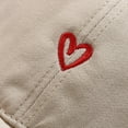 thumbnail image 7 of UJNDER Classic Washed Heart Hat for Men and Women Baseball Cap for Everyday Use Stylish Headwear for Outdoor Activities and Casual Outings Beige, 7 of 7