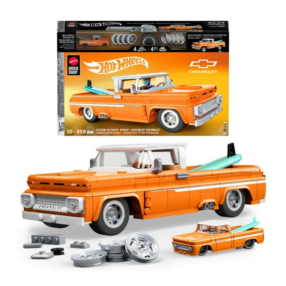 Juguete de Construcción Mattel Brick Shop Elite Camioneta Chevy