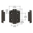 thumbnail image 3 of CRL TCHA1BL Black Self-Closing Gate Hinge, 3 of 3