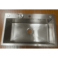 thumbnail image 2 of Rtbhaful Undermount Kitchen Sink, Stainless Steel Single Bowl Handmade Sink with Brushed Finish, Includes Drain Kit (No Additional Accessories), 2 of 4