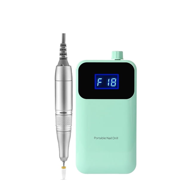 Machine de Perceuse à Ongles Électrique, Perceuse à Ongles 30000RPM avec Écran LCD, Dissolvant de Vernis à Ongles Dissolvant de Vernis à Ongles, Facile à Utiliser