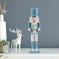thumbnail image 6 of Wooden Nutcracker Christmas Nutcracker Figures for Office Kids Gifts Shelves Style A, 6 of 8