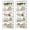 White, variant on 6-Tier Bamboo Shelf, Bamboo Bookcase with Adjustable Shelves, Free Standing Storage Shelf Unit, Plant Flower Stand for Kitchen, Bathroom, Home Office, Natural
