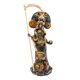 thumbnail image 1 of Imagen Santa Muerte AZTECA ( Mil flores), 1 of 6