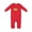 Red, variant on My Mommy Loves Me Sloth Baby Romper Coveralls
