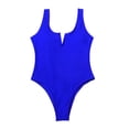 thumbnail image 2 of Aayomet One Piece Swimsuit wimwear Tummy Control Bathing Suits,Blue M, 2 of 5