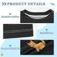 thumbnail image 2 of FORMRS Boys Rash Guard Short Sleeves Swim Shirt Quick Dry UPF 50+ Sun Protection, Sizes 3-12T, Pixel Cat, 2 of 6