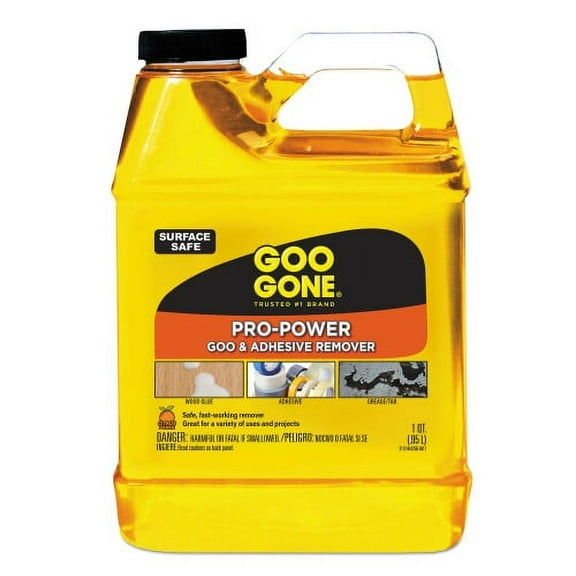 Goo Gone Pro-Power Cleaner, Citrus Scent, 1 qt Bottle, 6/Carton, Each