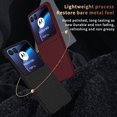 thumbnail image 4 of for Motorola Razr+ 2024 Men Women Case, Luxury Thin Carbon Fiber Shockproof Drop Protective Ultra Slim Anti-Scratch Lightweight Phone Case Cover for Motorola Razr+ 2024, Darkpurple, 4 of 7