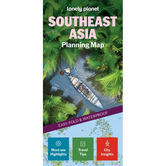 Map Lonely Planet Southeast Asia Planning Map, (Paperback)