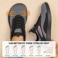 thumbnail image 4 of Sosenfer Hands-Free Slip-On Wide Toe Box Barefoot Sneakers - Women's Zero Drop Walking Shoes, 4 of 6
