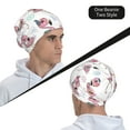 thumbnail image 6 of Logiee Flamingos Tribal Print Unisex Knit Beanie for Men Women Winter Hat,Beanies Skull Caps, 6 of 7