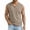 Tops-76Khaki, variant on Linen Tank Tops for Men Band Collar Sleeveless Beachwear Casual Sleeveless Shirts Regular Fit Solid Lightweight Soft Muscle Shirts Summer Tops