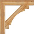 thumbnail image 3 of Ekena Millwork 6"W x 40"D x 40"H Merced Block Rough Sawn Bracket, Western Red Cedar, 3 of 4
