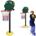 thumbnail image 2 of Adjustable Height Standing Basketball Hoop for Indoor and Outdoor Play - Kids Basketball Stand with Hanging Backboard & Sports Shooting Frame Toy for 𝗕𝗼𝘆𝘀 𝗮𝗻𝗱 𝗚𝗶𝗿𝗹𝘀, 2 of 9