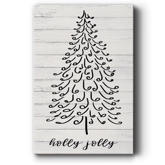 Holly Jolly- Gallery Wrapped Canvas