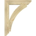 thumbnail image 3 of Ekena Millwork 4"W x 24"D x 32"H Thorton Slat Rough Sawn Bracket, Douglas Fir, 3 of 4