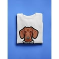 thumbnail image 3 of Dachshund Good Boy  Sweatshirt Men -Image by Shutterstock, Male 4X-Large, 3 of 4