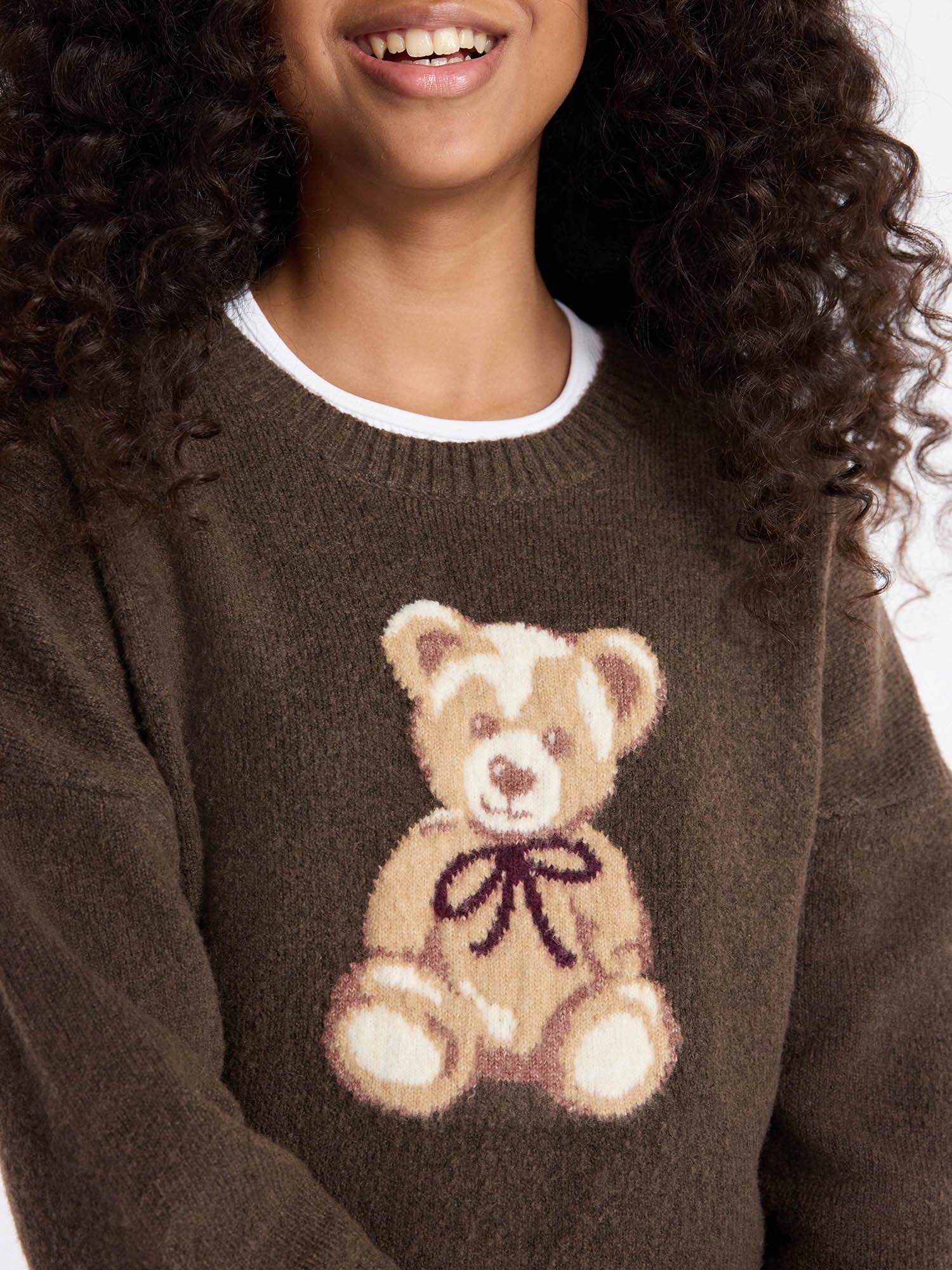 Weekend Academy Girls Pullover Graphic Print Sweater, Sizes 4-18