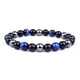 thumbnail image 1 of Pulseras de cuentas de ojo de tigre para hombres y mujeres, obsidiana negra Natural, hematita, protección de la salud magnética, joyería del alma, 1 of 4