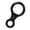 Black, variant on Heavy Duty 35KN Figure 8 Descender for Rock Climbing and Abseiling, Technical Rope Work, Aluminum Gear Outdoor Climbing