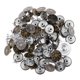 thumbnail image 1 of 60 Piezas de Botones de Metal para Jeans Botón de Jeans Botón de Metal Cierre de Remache con Almacenamiento Baoblaze Botones de jeans, 1 of 8