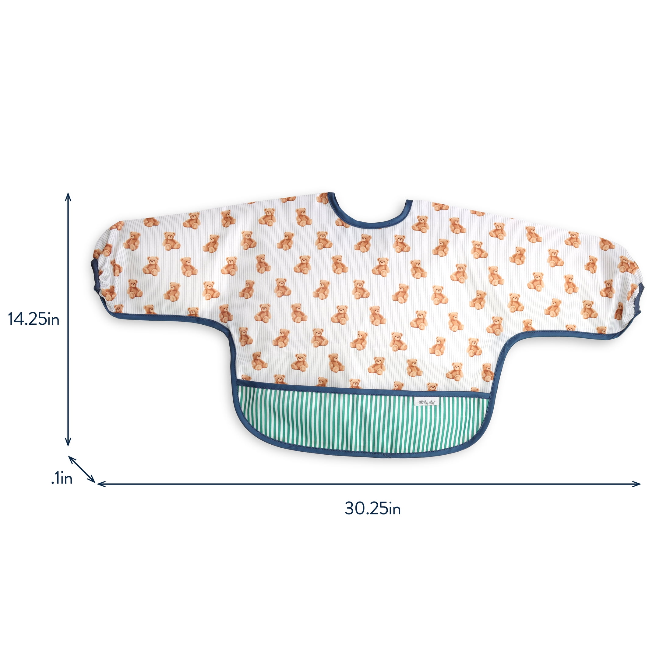 Itzy Everywhere Bib Long Sleeve Bear