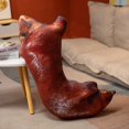thumbnail image 1 of 110cm Simulation Food Real Life Style Chicken Leg & Pig Trotter Toy Chick Wing Drumstick Fried Rice Noodles Pillow Birthday Gift, 1 of 5