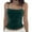 Green, variant on Women's Cami Women's Spring And Summer Solid Color Knitted Sexy Hot Girl Casual Tank Top With Strap Top(Pink M)