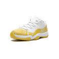 thumbnail image 4 of Jordan WOMENS AIR JORDAN 11 LOW WMNS "Yellow Snakeskin" AH7860 107 from Stadium Goods, 4 of 8