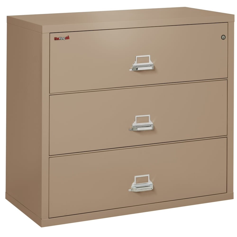 Fireking 3 Drawer 44" wide Classic Lateral fireproof File