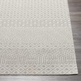 thumbnail image 4 of Hauteloom Maanas Living Room, Bedroom Machine Washable Area Rug - Bohemian, Transitional - Gray, Light Gray - 5'3" x 7', 4 of 13