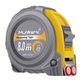 thumbnail image 1 of Cinta Métrica MulWark 7.9 m Hoja de Metal con Gancho Magnético y Funda Absorbente para Construcción, 1 of 9