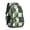 Geometric Triangle Green, variant on Geometric Circle Pink Pattern Backpack for School, Cute School Bag with Adjustable Shoulder Straps and Padded Back, 16.9"x12.6"x5.9"