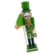 thumbnail image 3 of Cascanueces de soldado del Día de San Patricio, uniforme verde, multifuncional, de escritorio, 38 cm Estilo a, 3 of 9